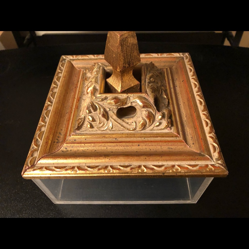 Ornate Top Jewelry Box